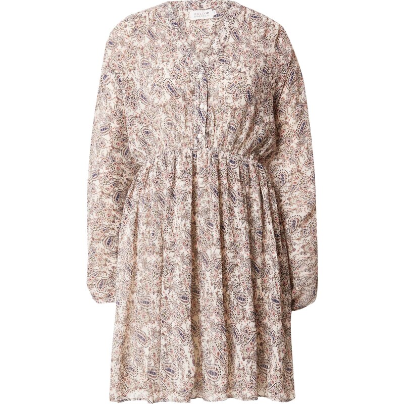 Molly BRACKEN Košilové šaty hnědá / lilek / offwhite 109391011