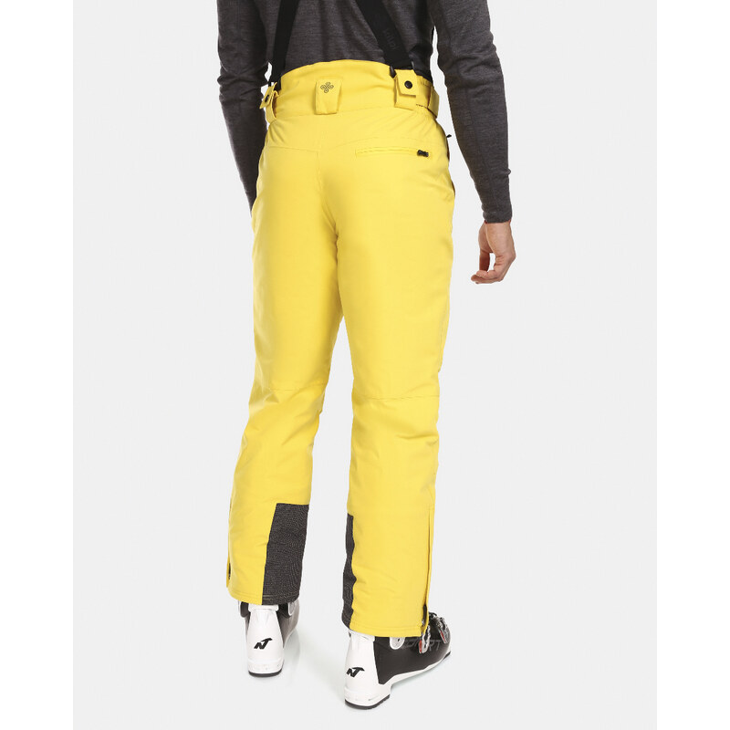 Pánské lyžařské kalhoty Kilpi MIMAS-M žlutá