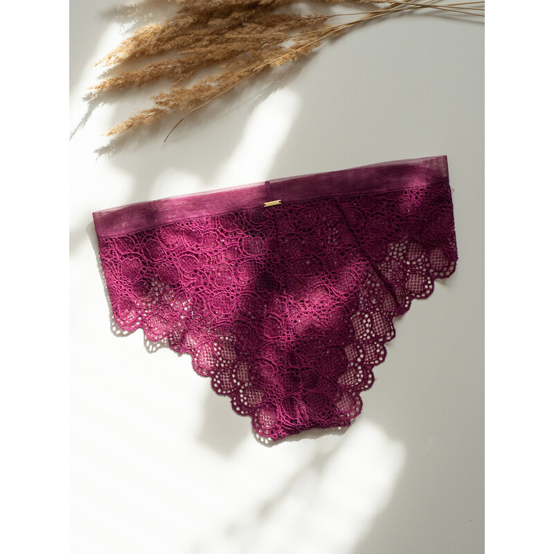 DKNY brazilky Superior Lace - magenta