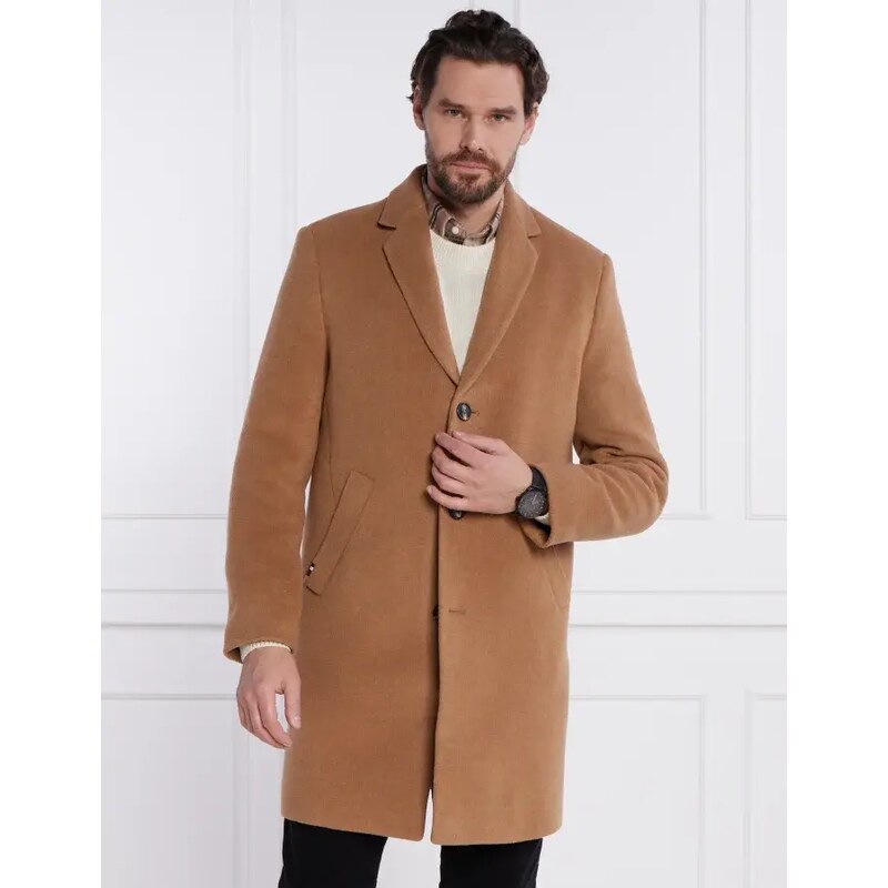 Tommy Hilfiger Vlněný kabát DC WOOL MIX