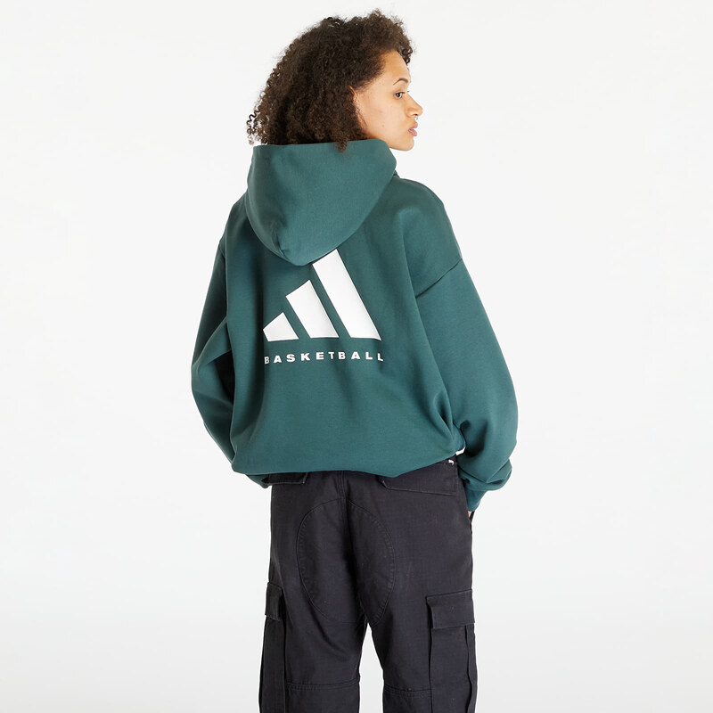 adidas Performance adidas Basketball Hoodie UNISEX Mineral Green