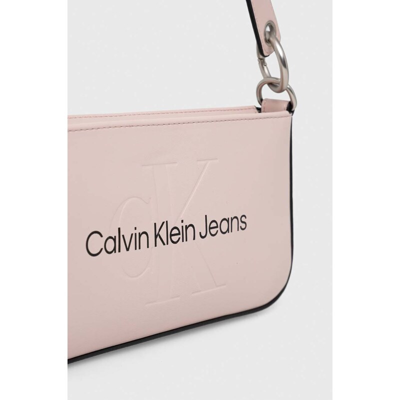 Kabelka Calvin Klein Jeans černá barva