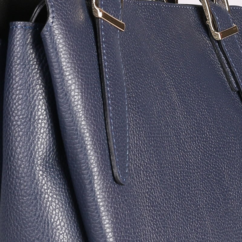 Dámské levné kožené kabelky tmavě modré Deisa