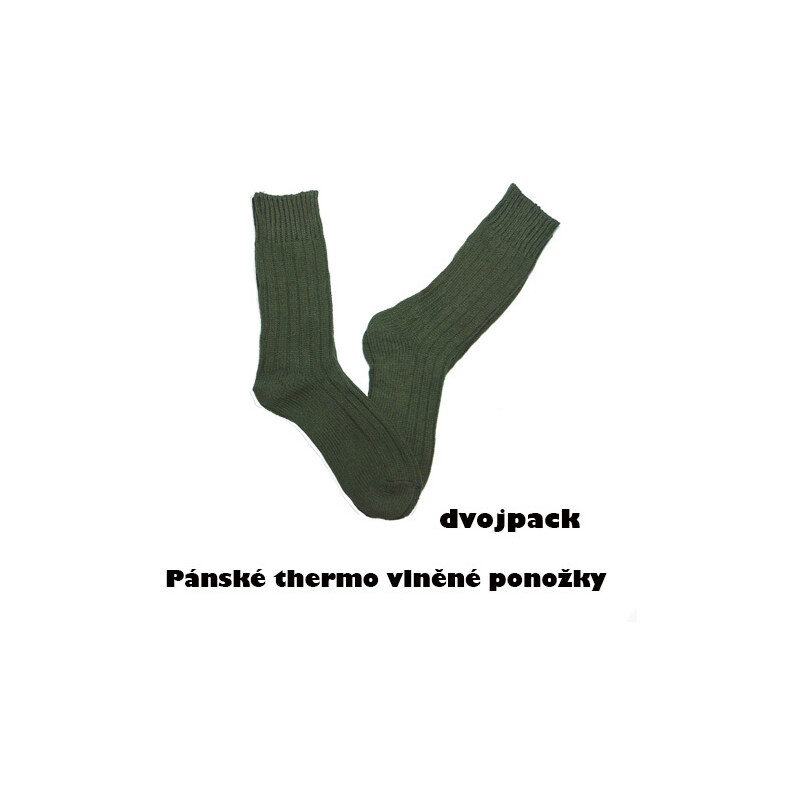 Beiteli PÁNSKÉ VLNĚNÉ PONOŽKY (zdravotní) AMZF PA012 dvojpack