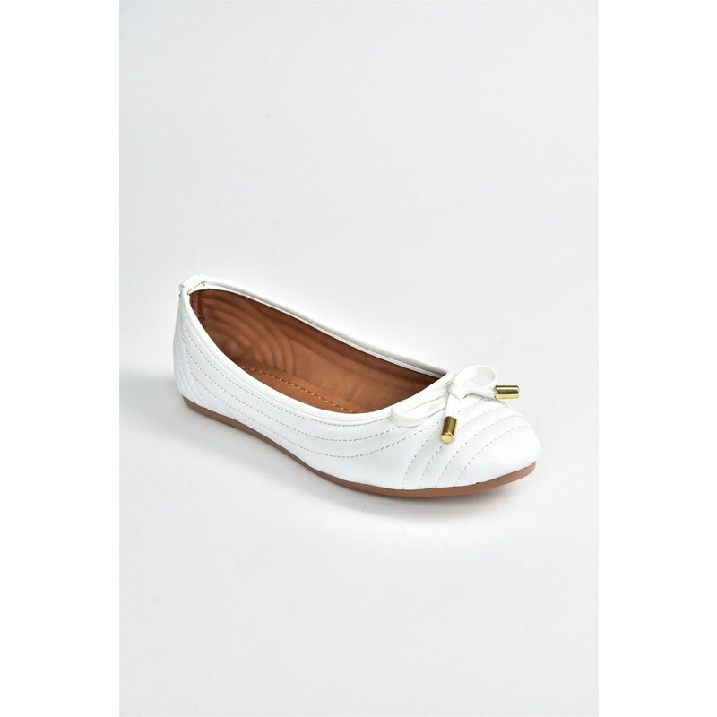 Fox Shoes White Women's Daily Flat Flats