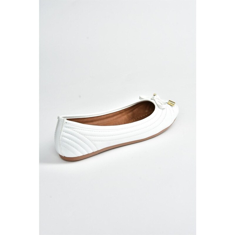 Fox Shoes White Women's Daily Flat Flats