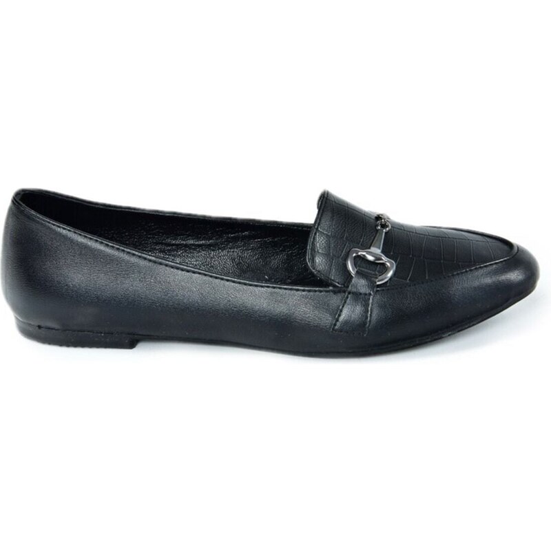 Fox Shoes Women's Black Flat Shoes