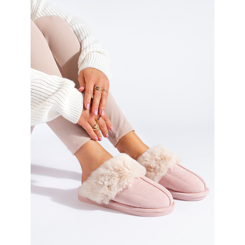 Women's slippers pink Shelvt