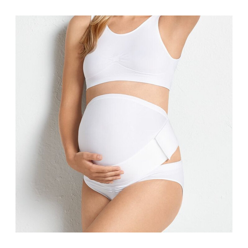 BabyBelt podpůrný těhotenský pás . 1708 white - Anita Maternity
