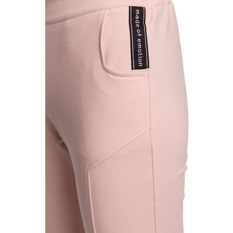 M493 Kalhoty s dělenými nohavicemi - candy pink