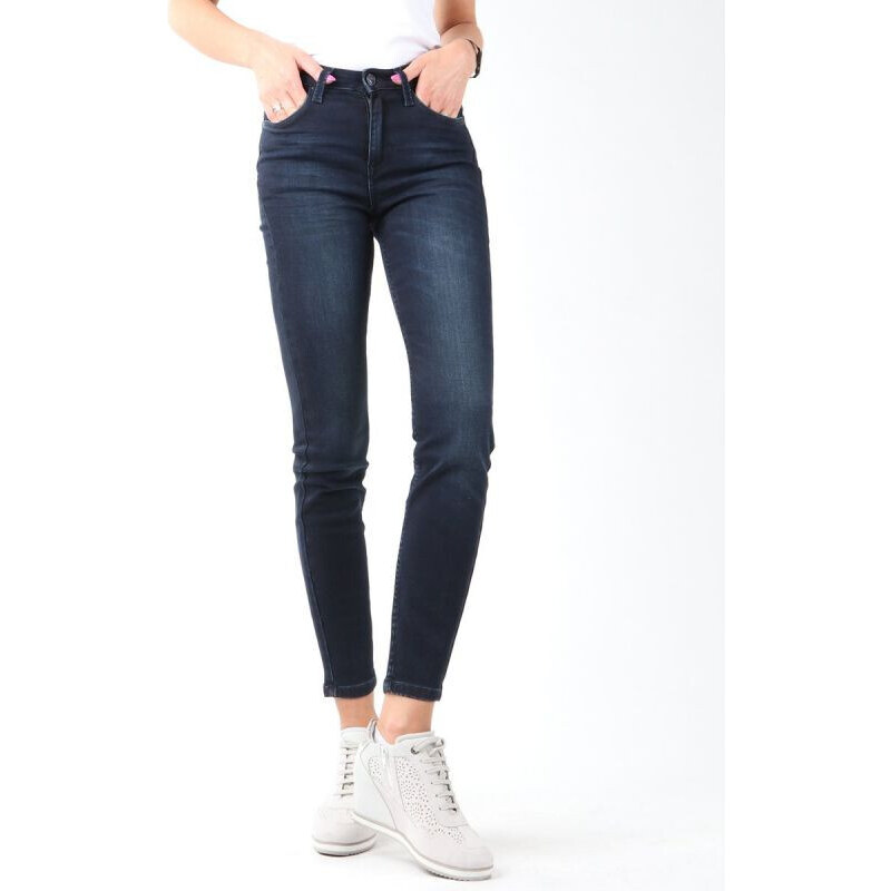 Dámské džíny Lee Scarlett High Crop Skinny Cropped Jeans W L32BAIFA