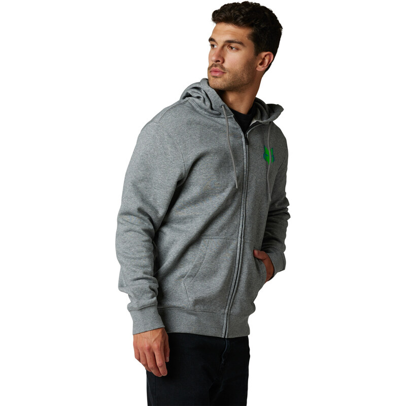 Mikina Fox Dkay Zip Fleece Heather Graphite M