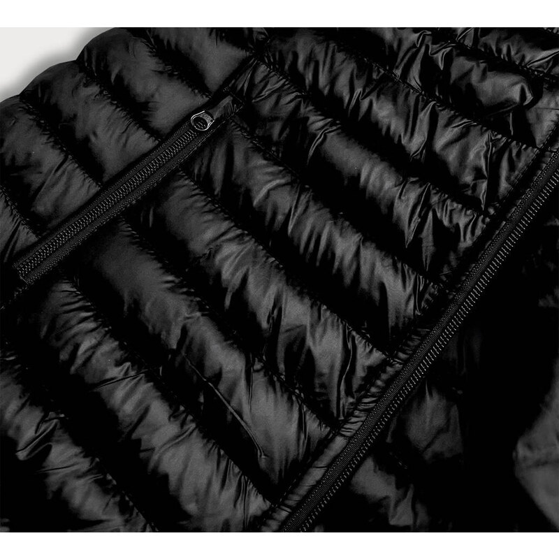 J.STYLE Krátká černá dámská prošívaná vesta (5M702-392) 74068577