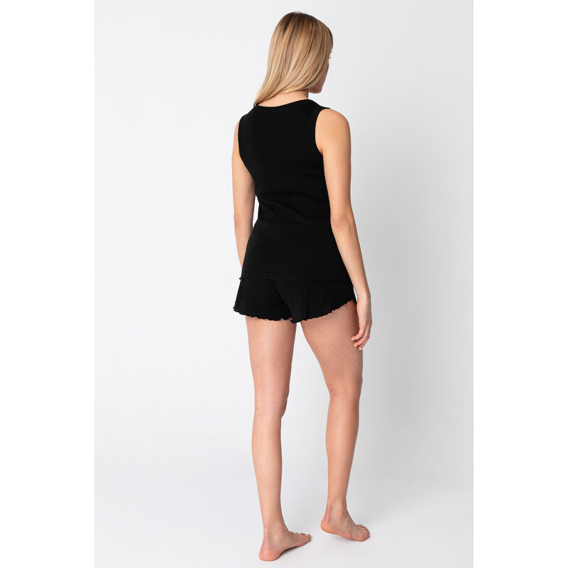 LaLupa Top LA100 Black