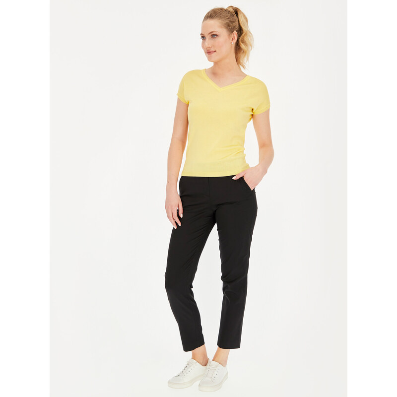 Potis & Verso Top Ross Yellow