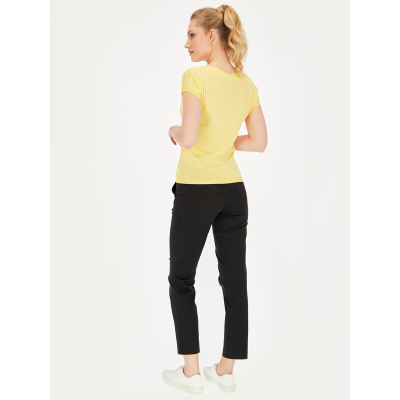 Potis & Verso Top Ross Yellow