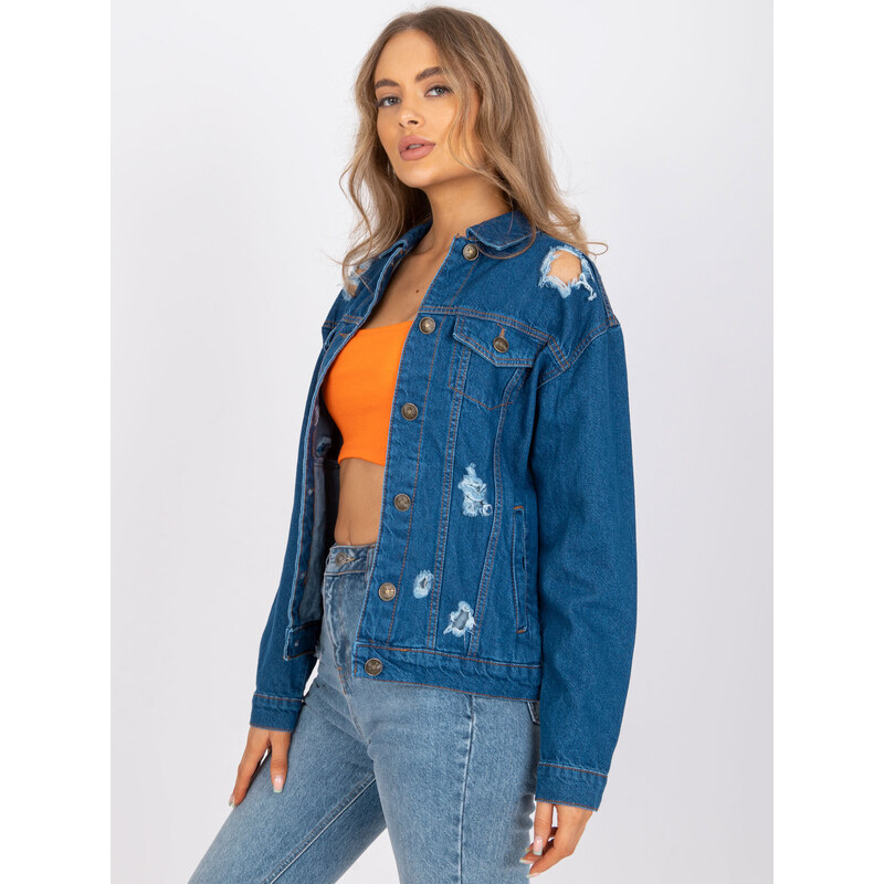 Dámská bunda RO KR modrá model 17293776 - FPrice