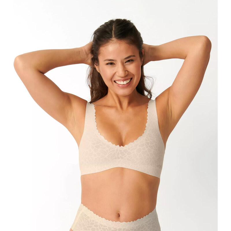 Dámská podprsenka Sloggi Zero Feel Lace 2.0 Bralette angora