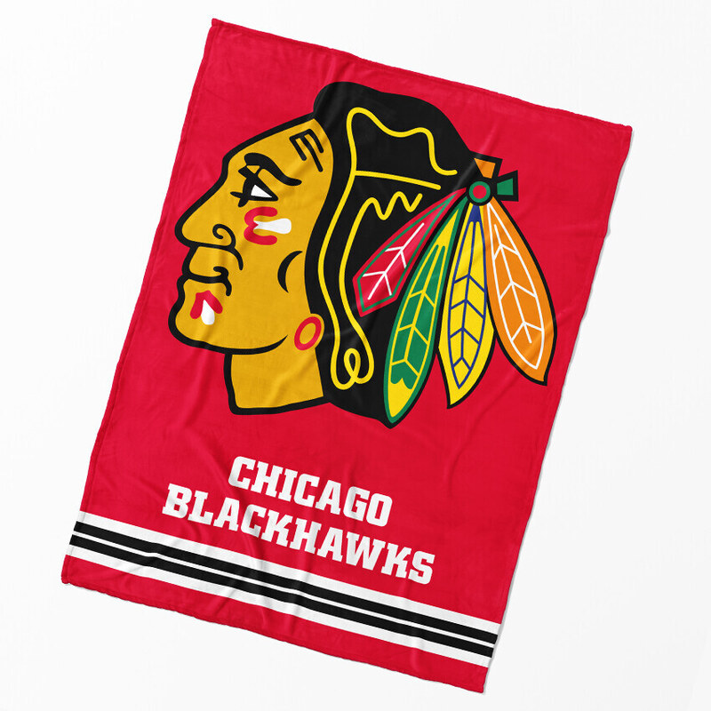 Carbotex Deka NHL Chicago Blackhawks Essential 150x200 cm