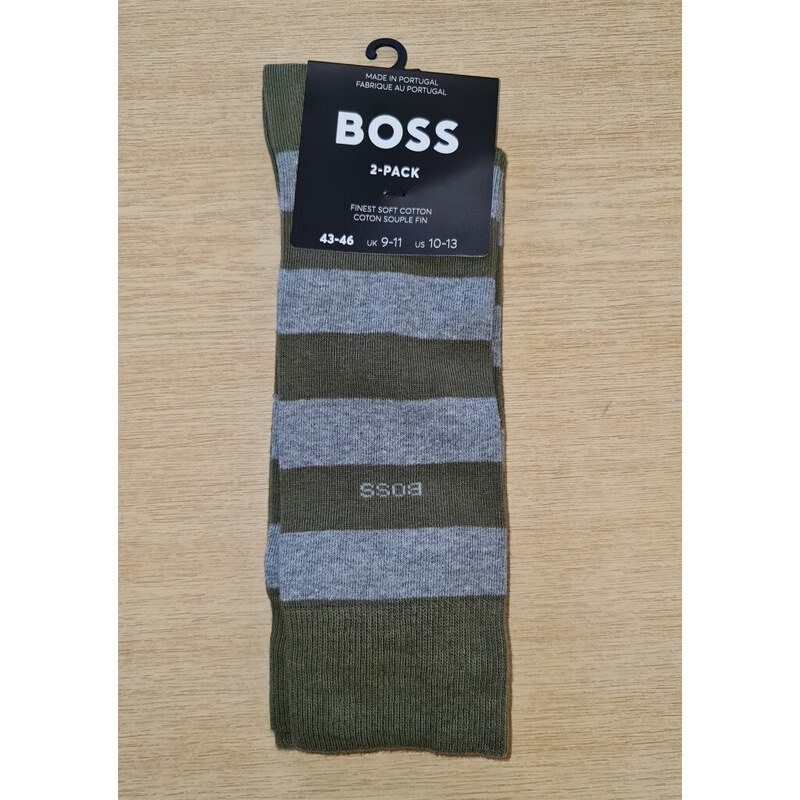 PÁNSKÉ PONOŽKY BOSS 50467712 2PACK