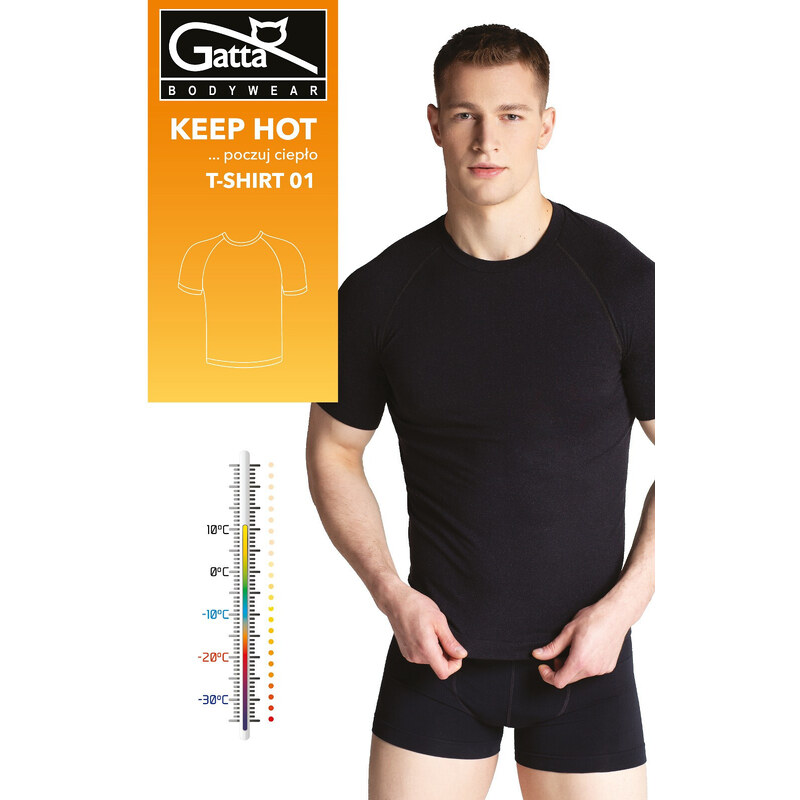 Pánský nátělník Gatta 43028 Keep Hot T-Shirt 01 Men M-2XL