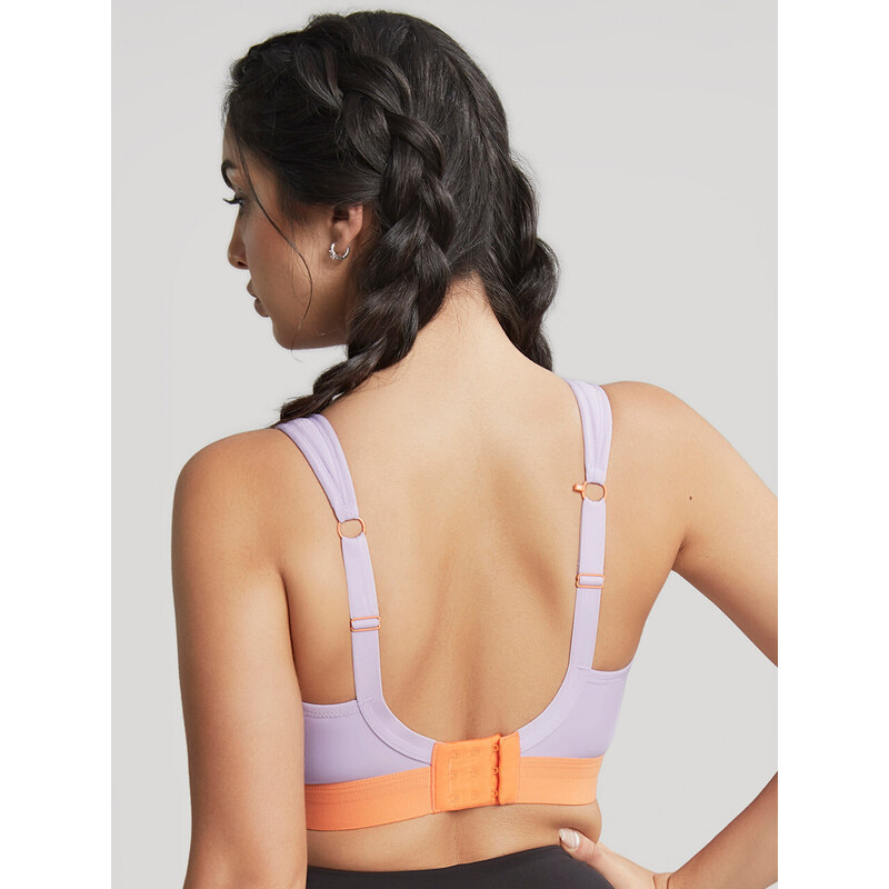 Sports Sportovní podprsenka Non Wired Bra lilac/orange 7341B