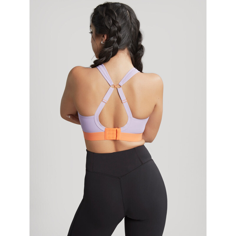 Sports Sportovní podprsenka Non Wired Bra lilac/orange 7341B