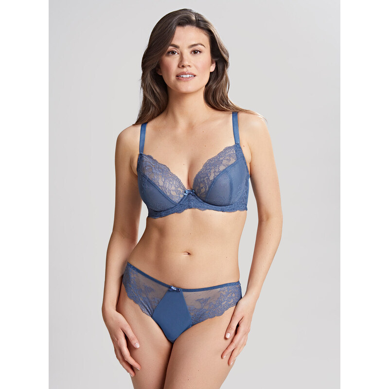 Podprsenka Panache Ana Plunge vintage blue 9396