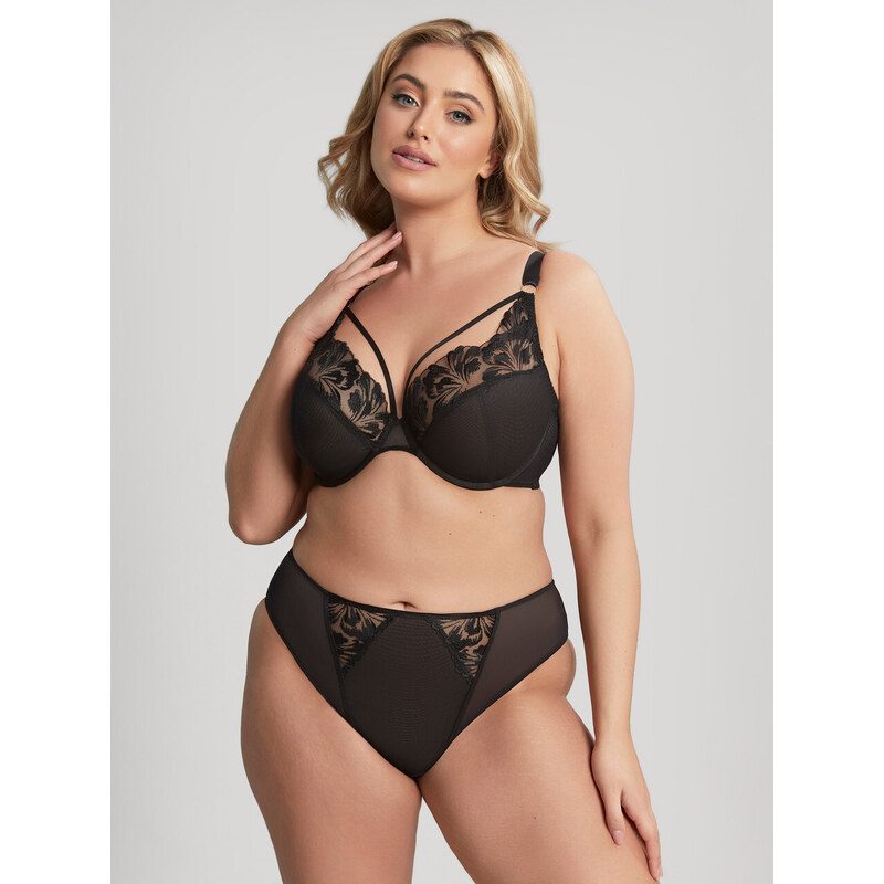 Podprsenka Sculptresse Jaida Plunge noir 10536