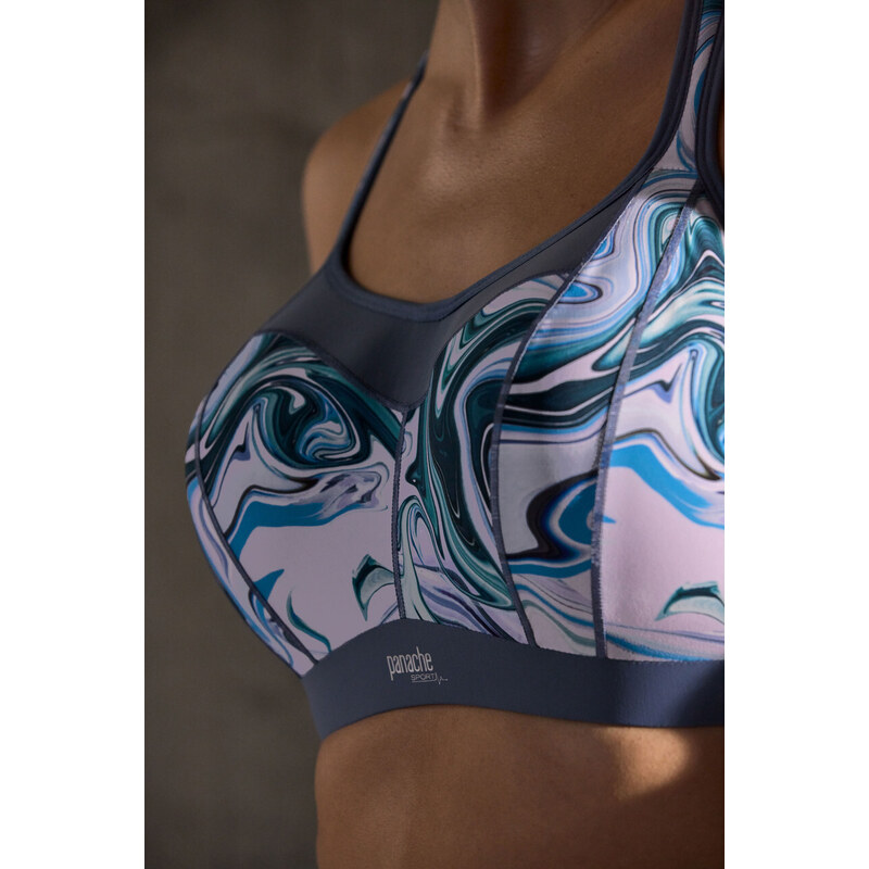 Sports Sportovní podprsenka Wired Bra marble 5021R