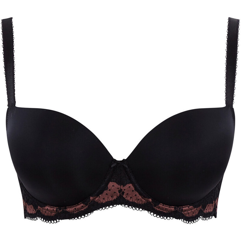 Push-up podprsenka Panache Clara Push Up black/fig 7251