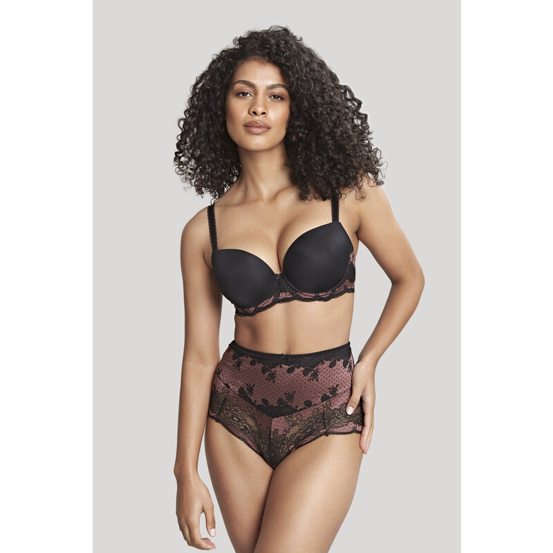 Push-up podprsenka Panache Clara Push Up black/fig 7251