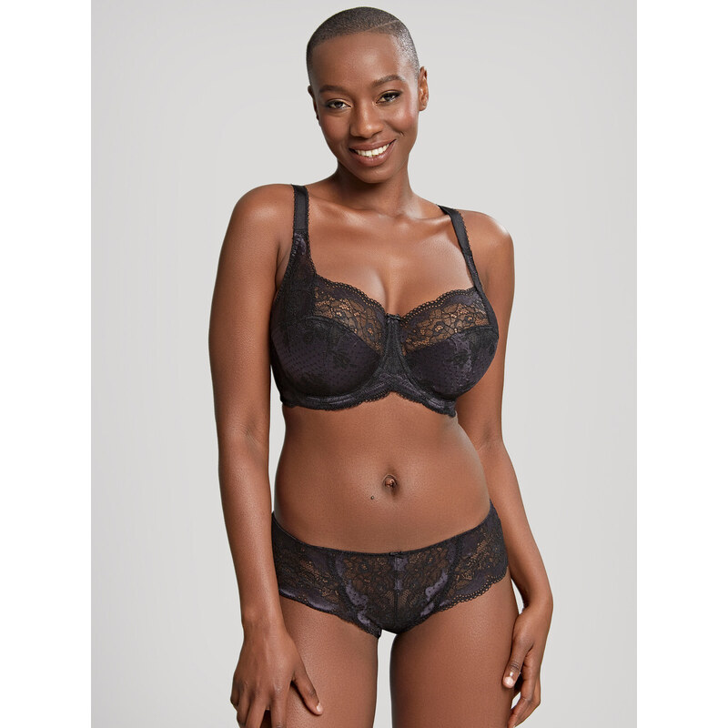 Vyztužená podprsenka Panache Clara Full Cup charc/black 7255