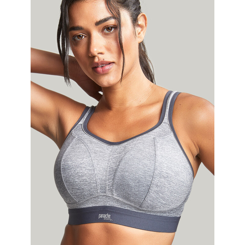 Sports Sportovní podprsenka Non Wired Bra charcoal marl 7341B