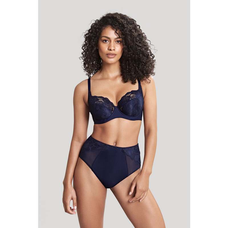 Podprsenka balkonetka Panache Rocha Balconnet navy 10341