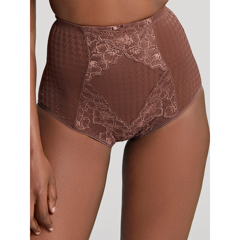 Vysoké kalhotky Panache Envy High Waist Pant chestnut 7284