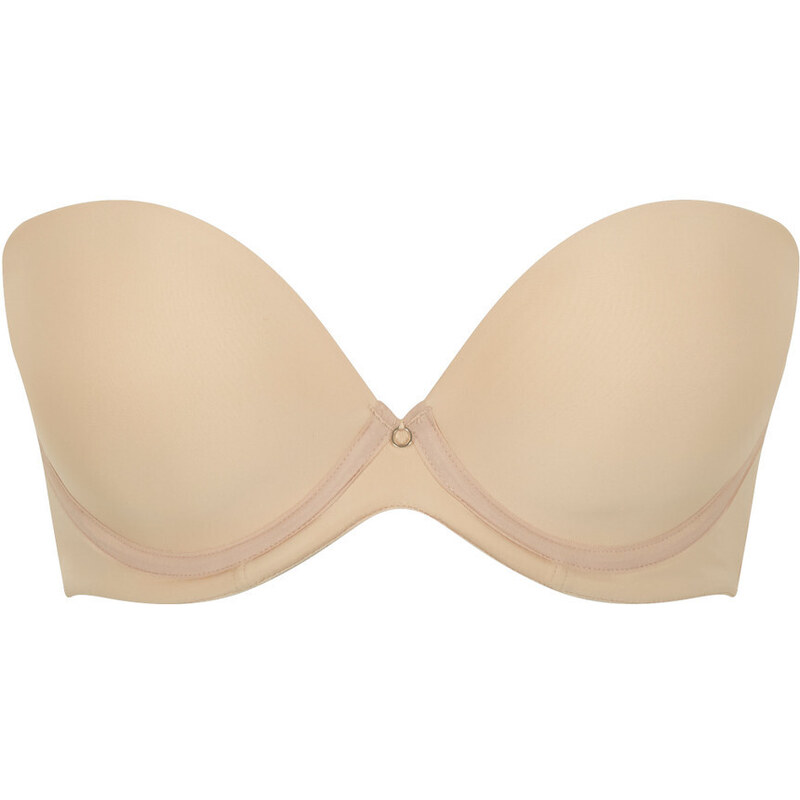 Vyztužená podprsenka Cleo Faith Moulded Strapless latte 10660