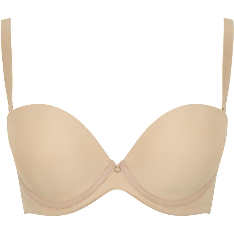 Vyztužená podprsenka Cleo Faith Moulded Strapless latte 10660