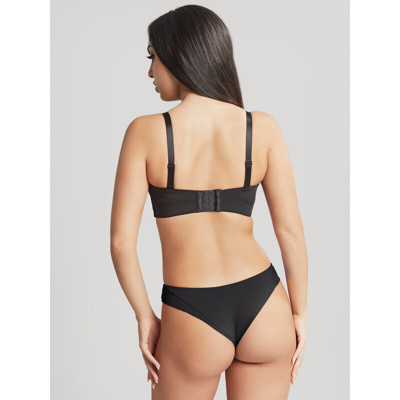 Vyztužená podprsenka Cleo Faith Moulded Strapless noir 10660