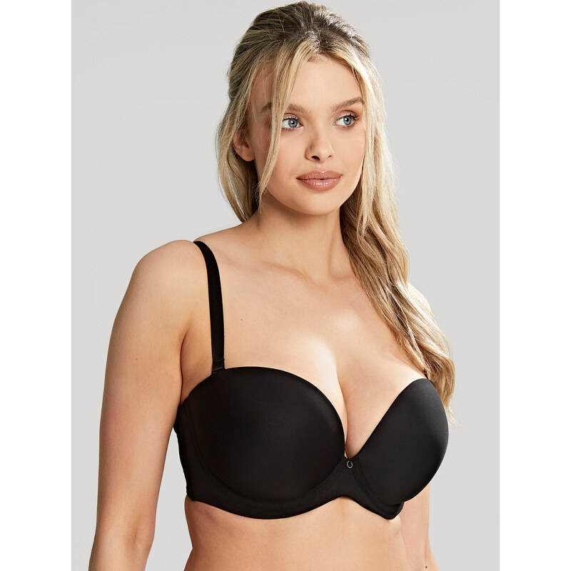 Vyztužená podprsenka Cleo Faith Moulded Strapless noir 10660