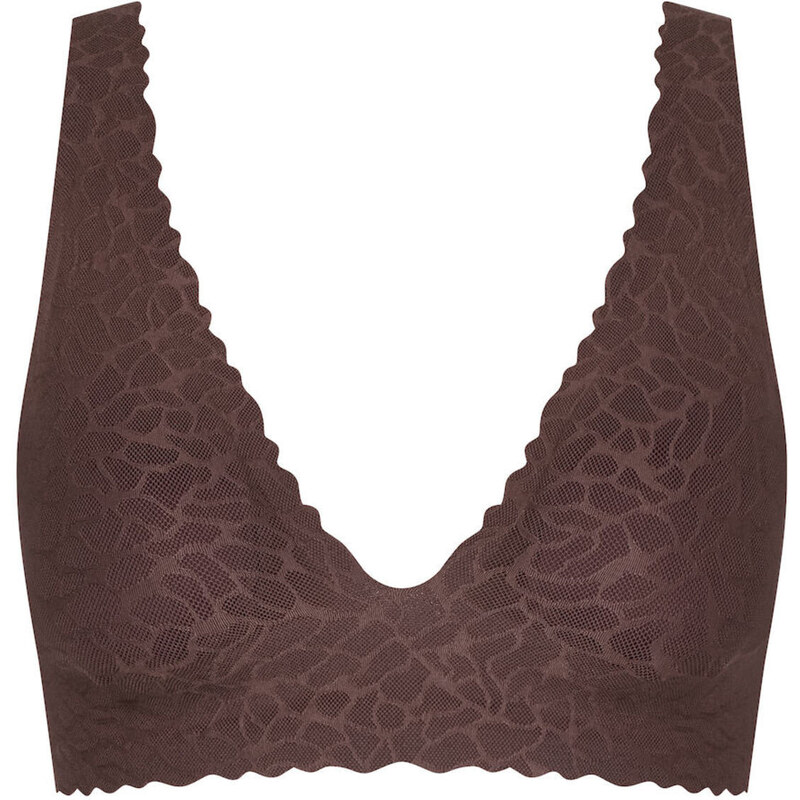 Dámská podprsenka Sloggi Zero Feel Lace 2.0 Top hnědá