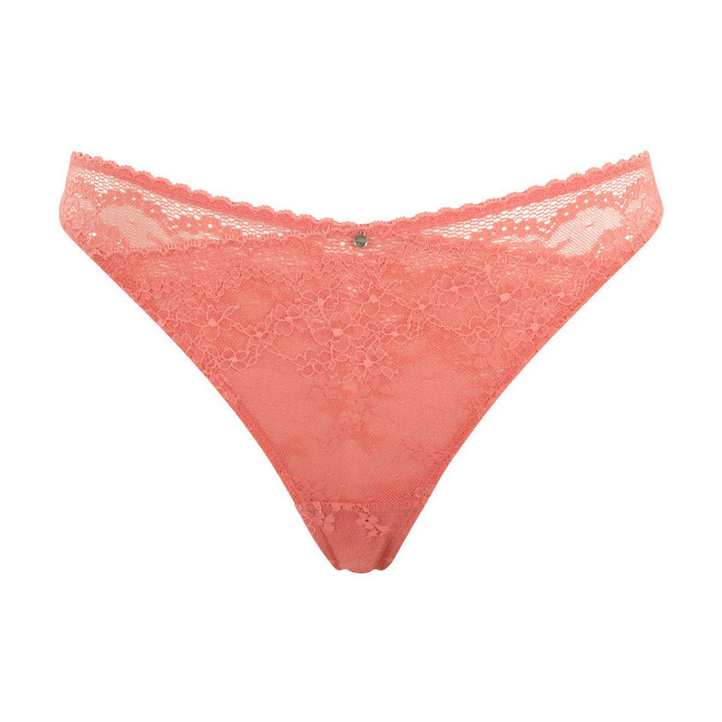 Cleo Alexis Thong sunkiss coral 10479