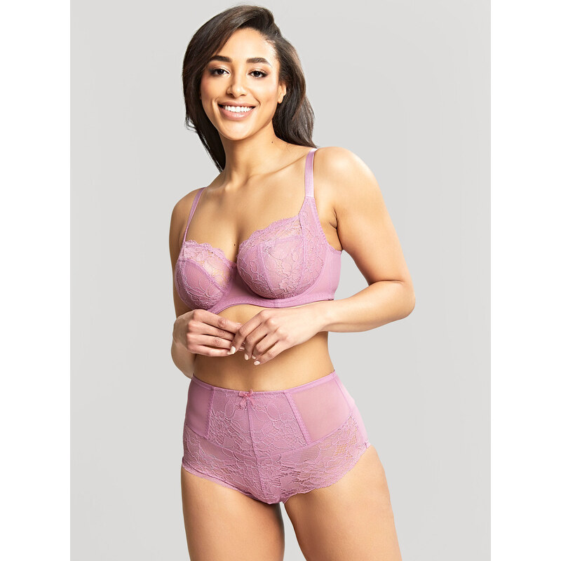 Panache Imogen High Waist Brief mauve pink 10165