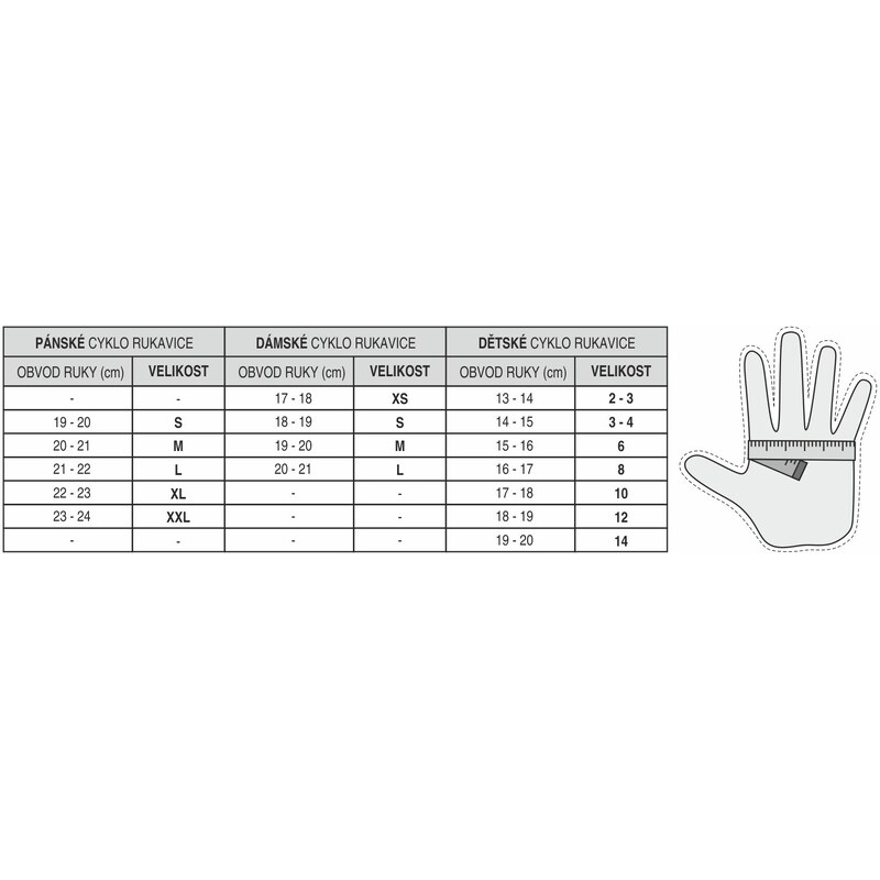 Dětské cyklistické rukavice R2 VOSKA ATR08A1 vel. 3Y