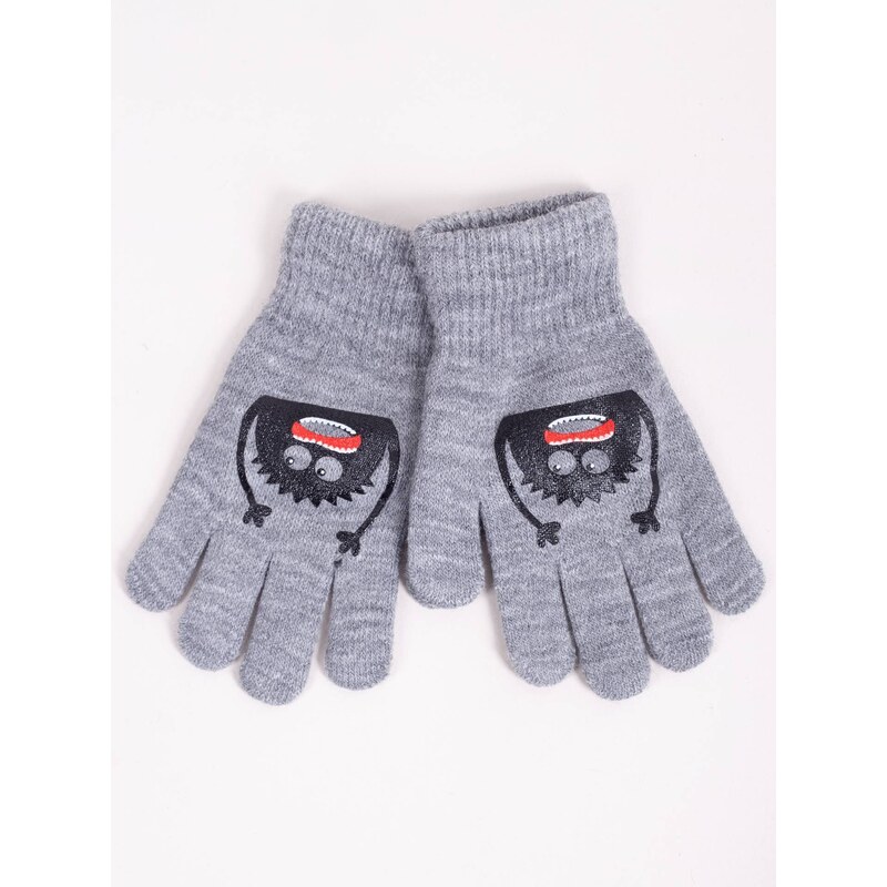 Yoclub Kids's Gloves RED-0012C-AA5A-024