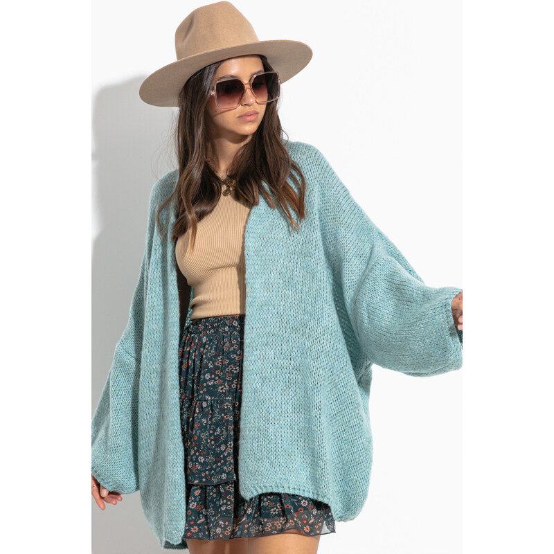 Fobya Cardigan F1278 Modrá