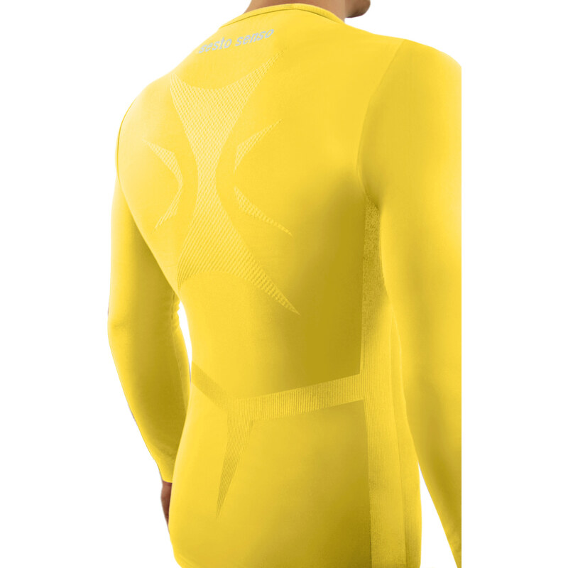 Sesto Senso Thermo Top s dlouhým rukávem CL40 Yellow