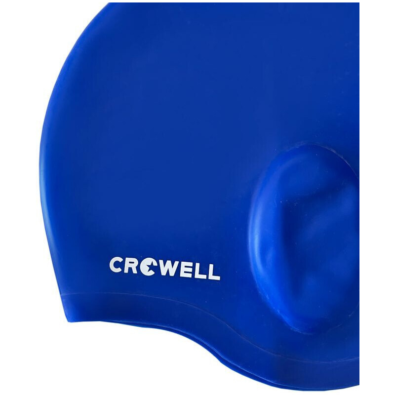Plavecká čepice Crowell Ear Bora modré barvy.1
