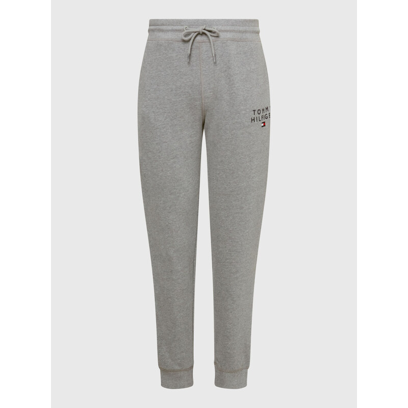 Pánské tepláky CUFFED LEG JOGGERS UM0UM02880P4A šedá - Tommy Hilfiger