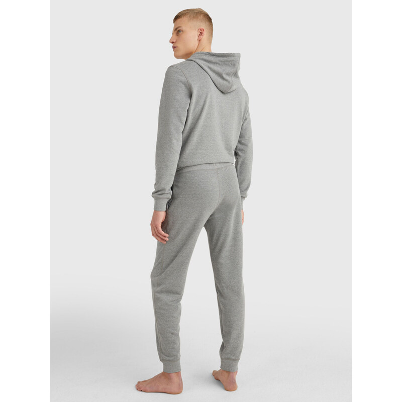 Pánské tepláky CUFFED LEG JOGGERS UM0UM02880P4A šedá - Tommy Hilfiger